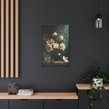 Magnolia Floral Still Life Wall Art & Canvas Print