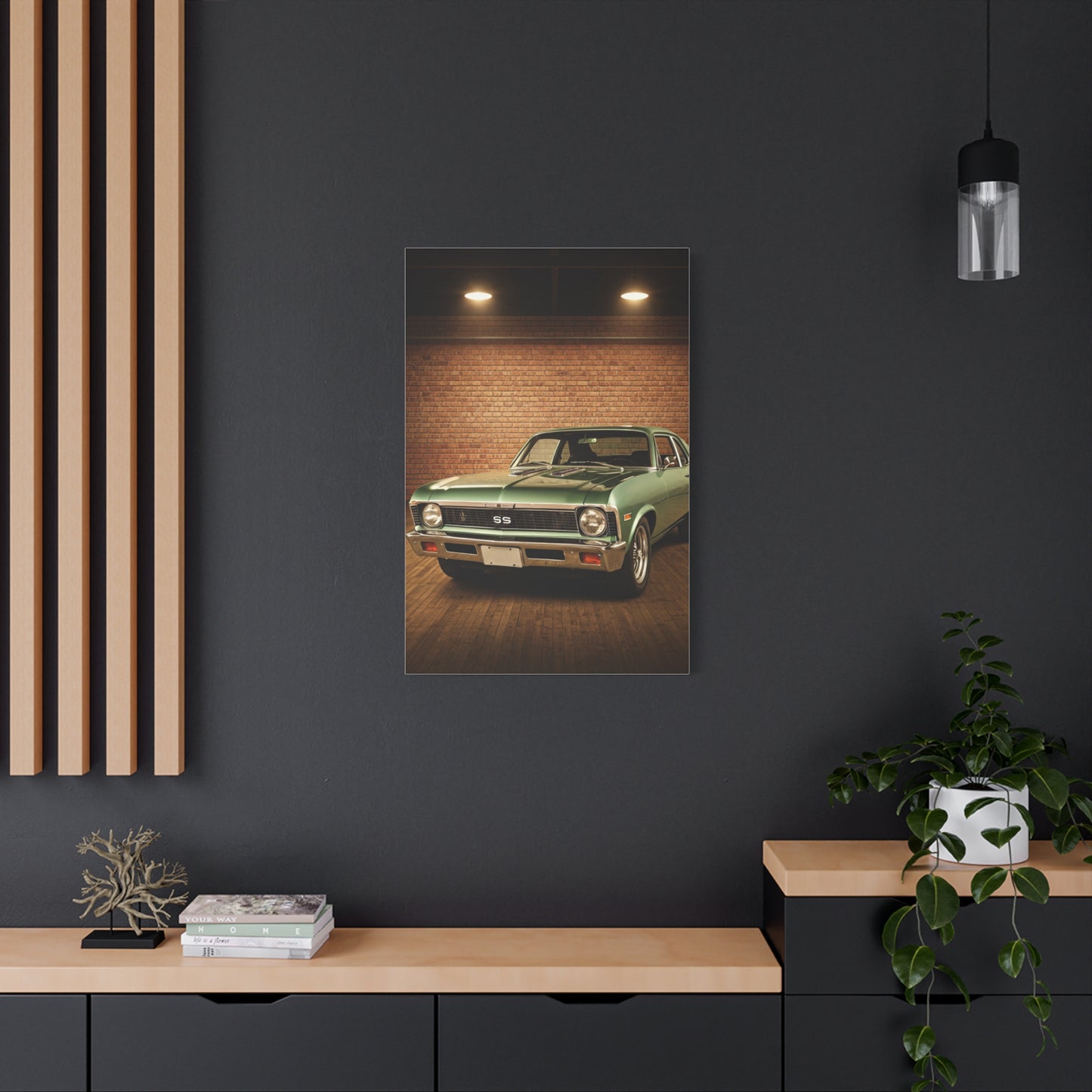 Chevrolet Nova SS Warehouse Muscle Wall Art & Canvas Prints