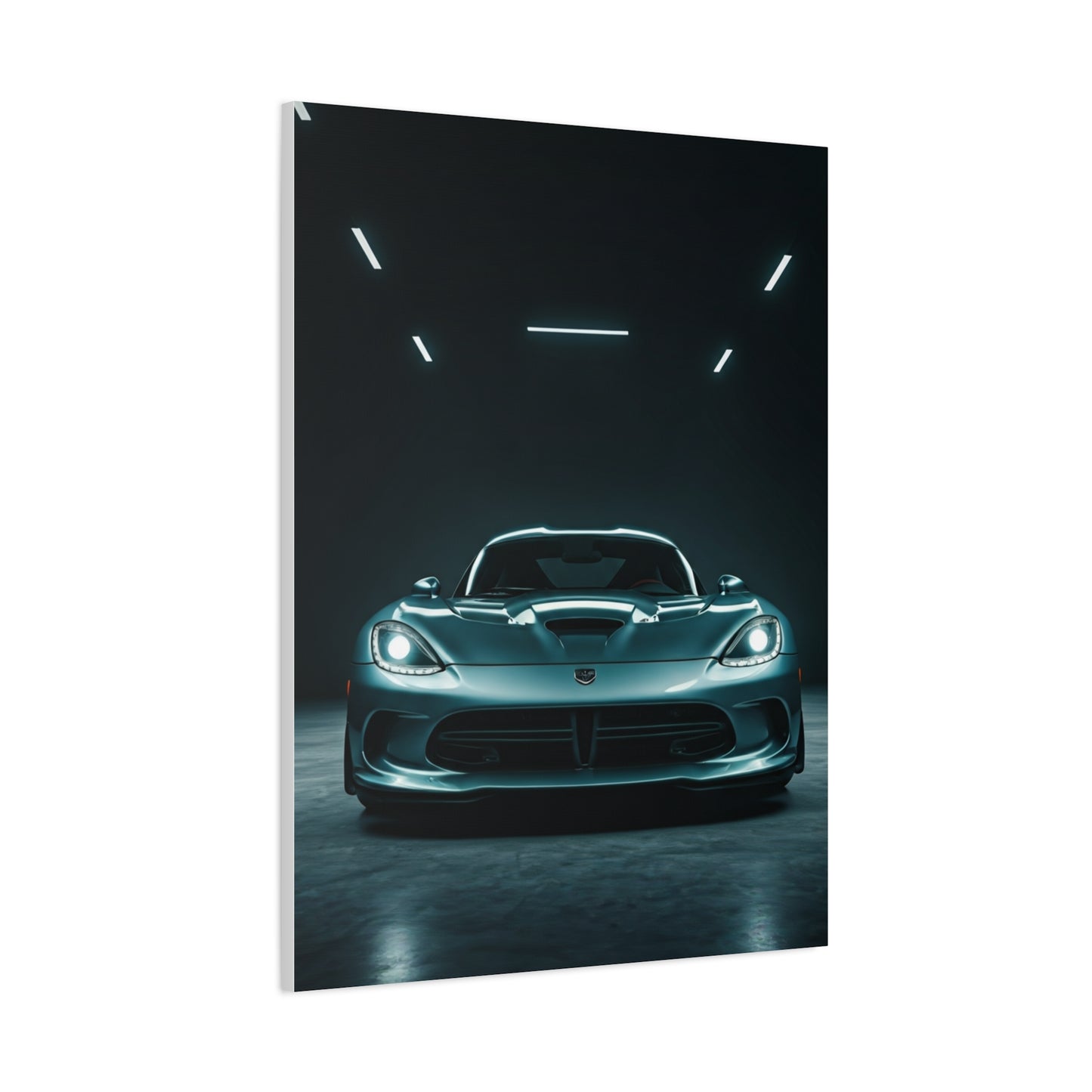 Dodge Viper Showroom Centerpiece Wall Art & Canvas Prints