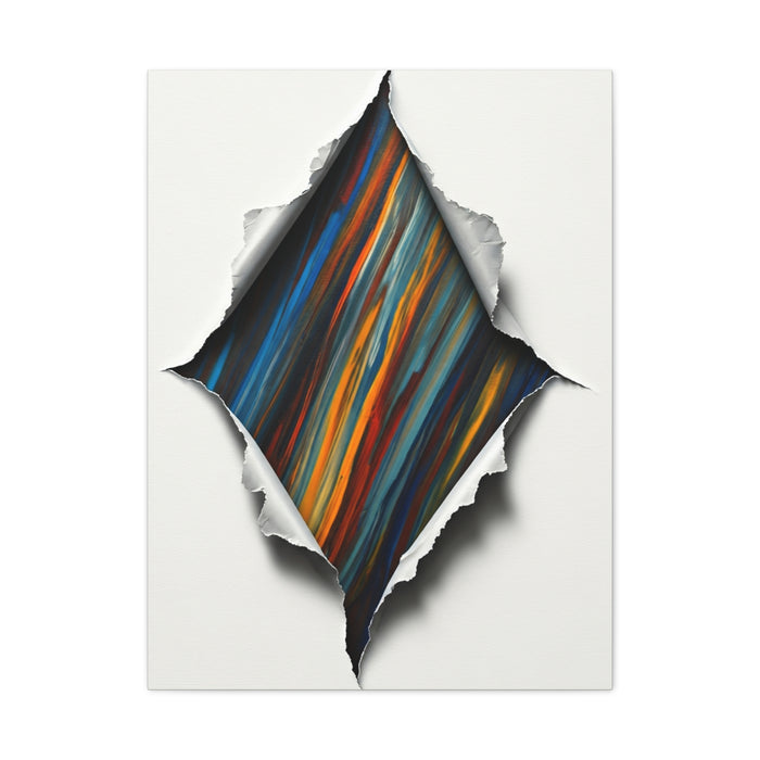 Fractured Color Core Abstract Wall Art & Canvas Prints