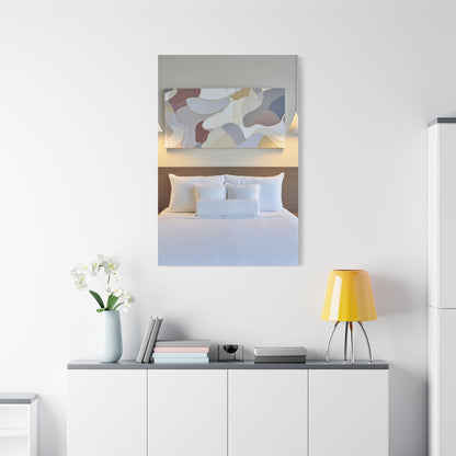 Organic Form Abstract With Soft Curves Wall Art & Canvas Print