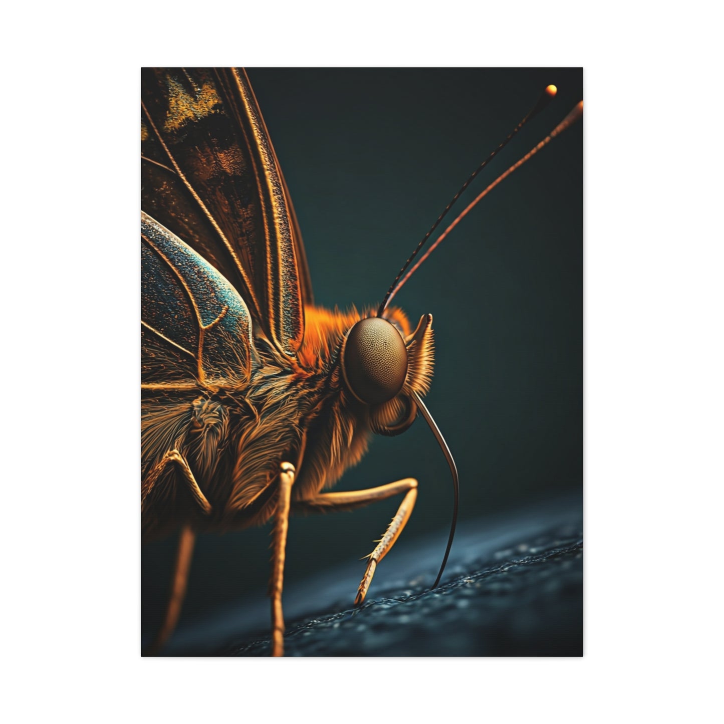 Butterfly Macro Anatomy Close-Up Wall Art & Canvas Prints