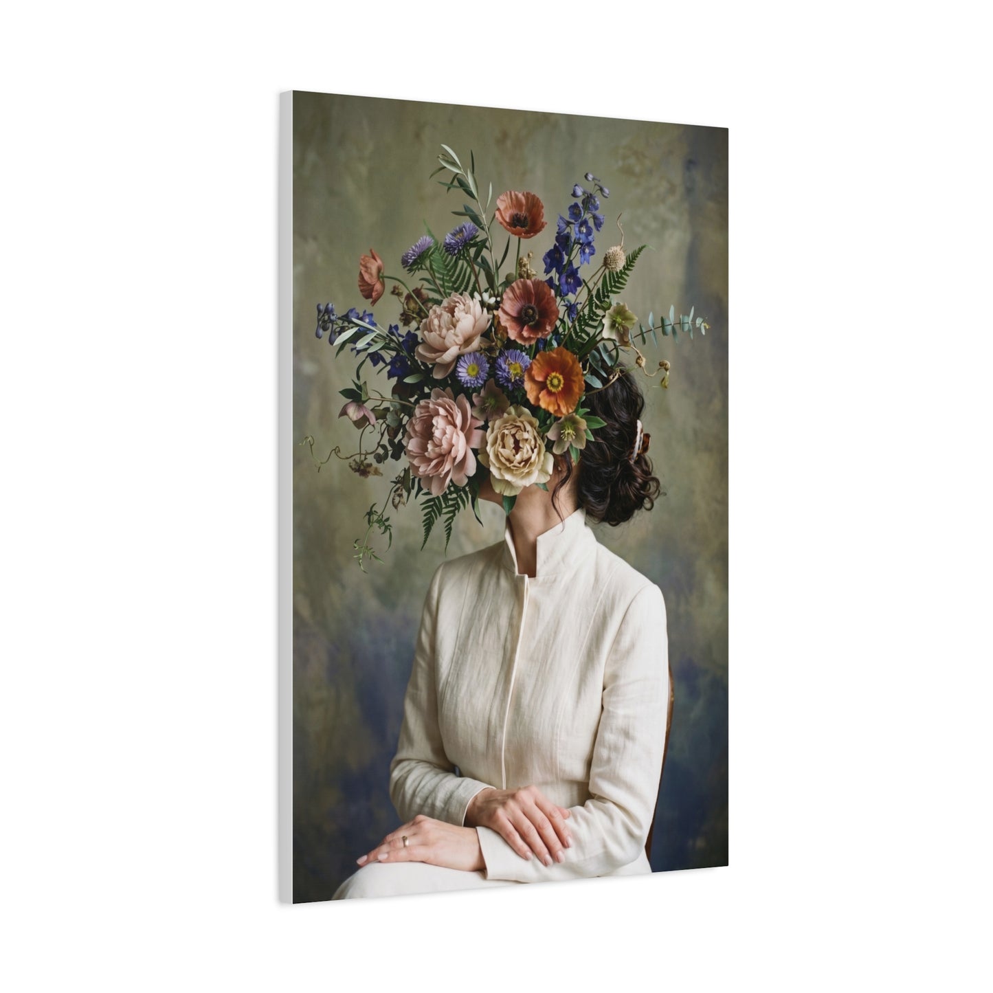 Botanical Identity Portrait Study Wall Art & Canvas Print