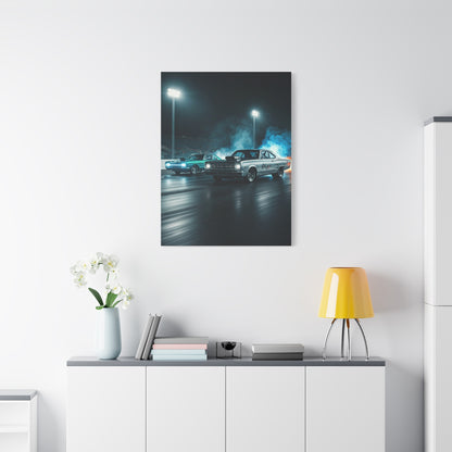 1967 Plymouth GTX vs 1967 Dodge Coronet R/T Super Stock Showdown Wall Art & Canvas Prints