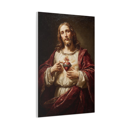 Sacred Heart of Jesus Classical Devotion Wall Art & Canvas Print