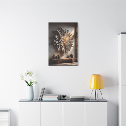 Driftwood Sunburst Wall Sculpture Wall Art & Canvas Print