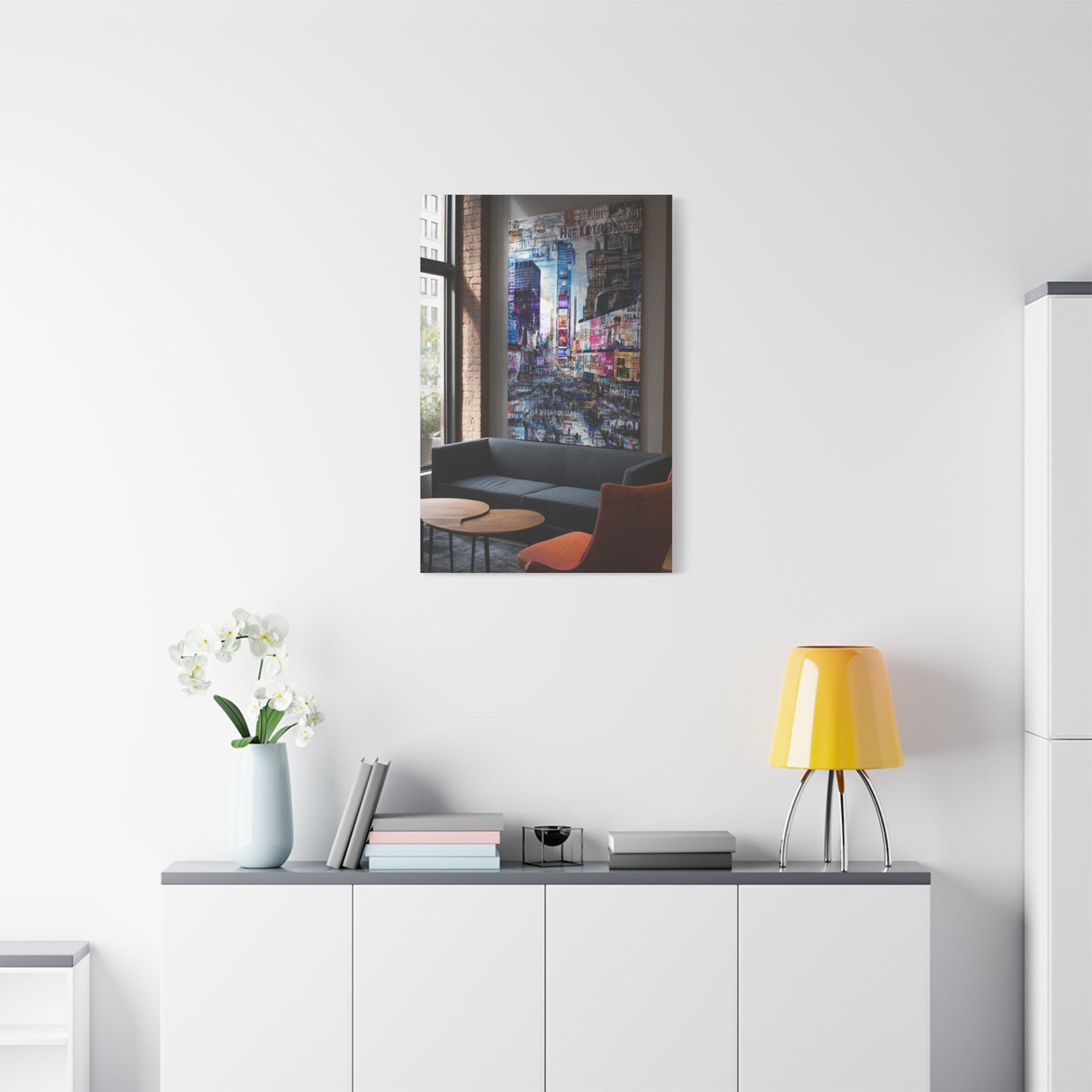 City And Culture Collage Artwork Wall Art & Canvas Print