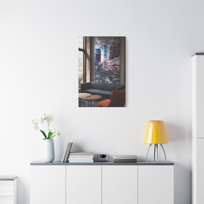 City And Culture Collage Artwork Wall Art & Canvas Print