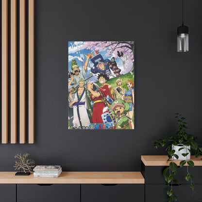 One Piece Wano Country Crew Poster Wall Art & Canvas Print