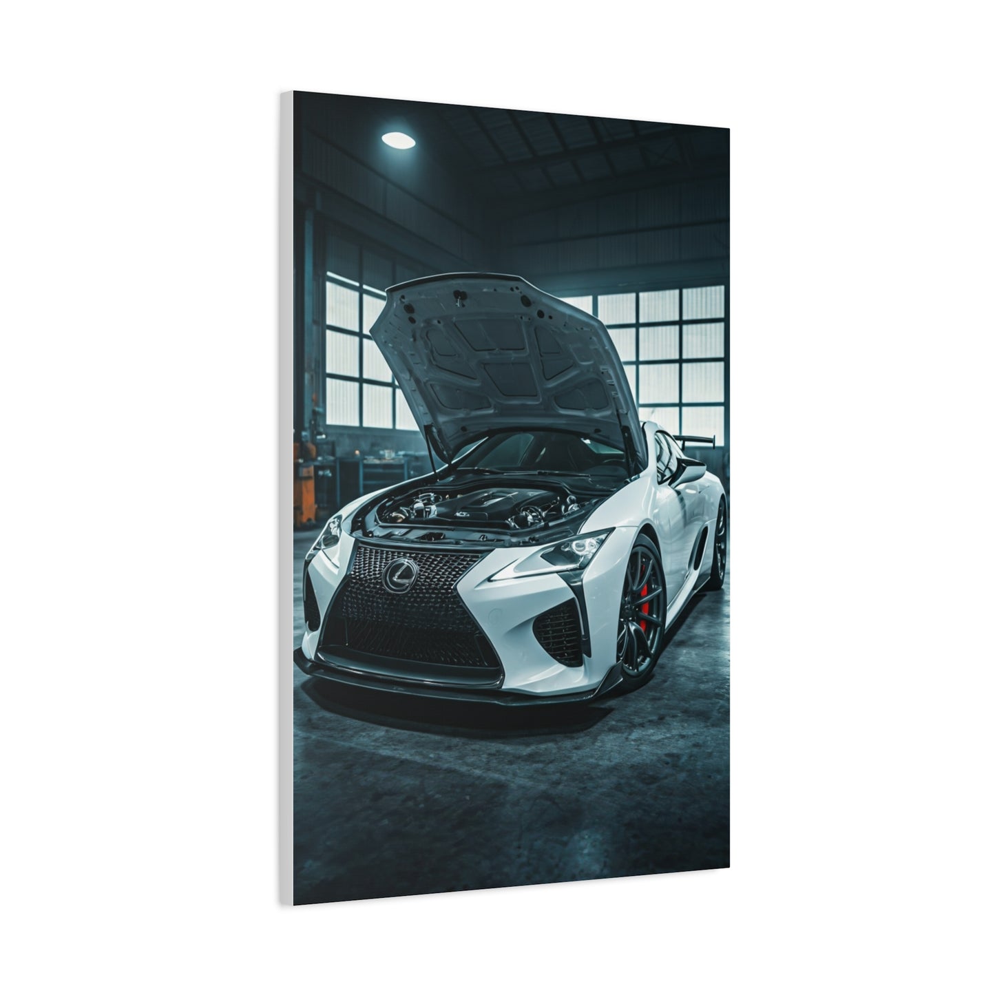Lexus LC 500 Night Workshop Mood Wall Art & Canvas Prints