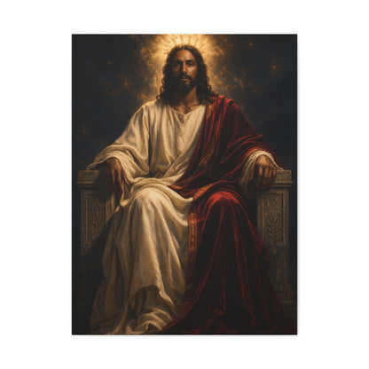 Christ the King Radiant Throne Wall Art & Canvas Print