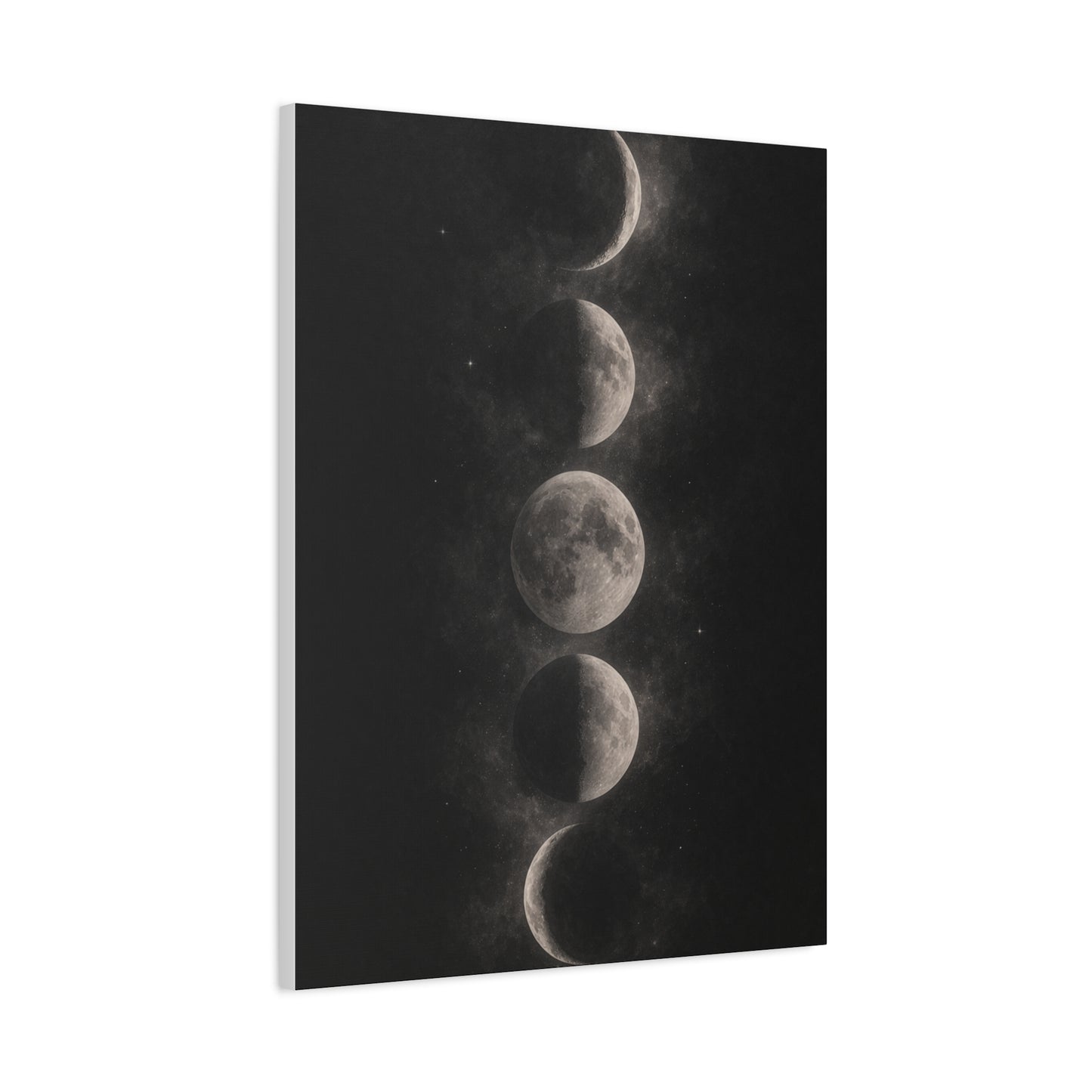 Moon Phase Minimal Celestial Wall Art & Canvas Print
