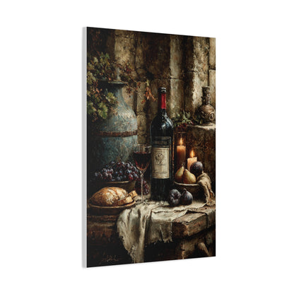 Italian Wine & Harvest Still Life Wall Art & Canvas Print