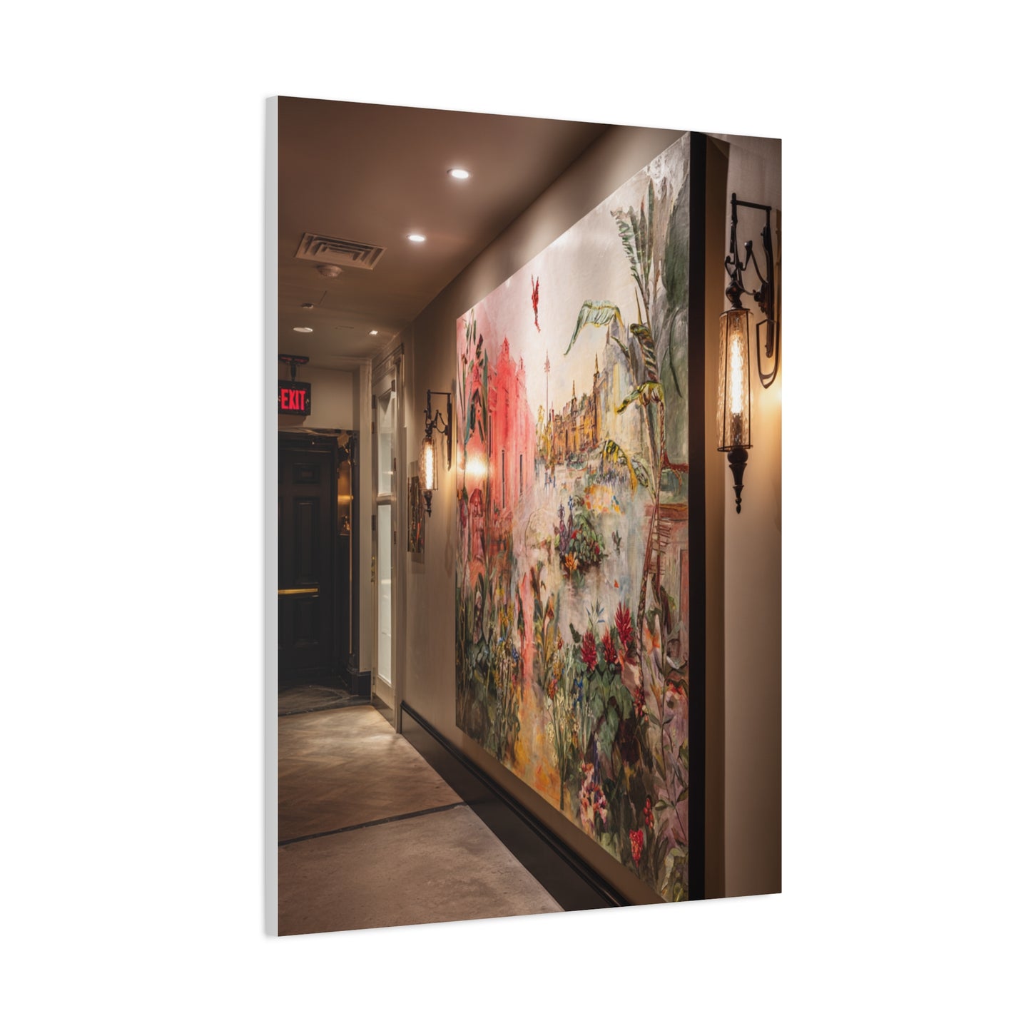 Whimsical Fantasy Garden Artwork Wall Art & Canvas Print