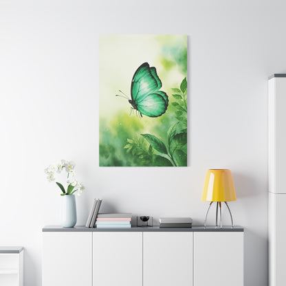 Emerald Forest Butterfly Dream Wall Art & Canvas Prints