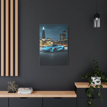 McLaren 720S London Skyline Dusk Wall Art & Canvas Prints