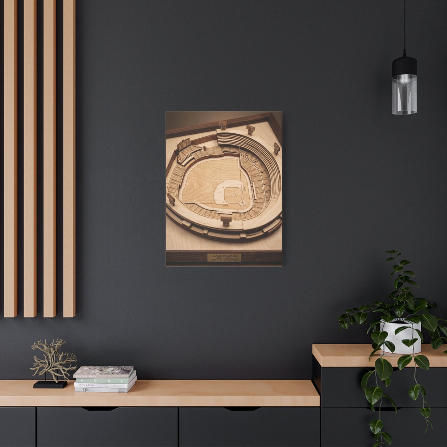 Classic Ballpark Replica Sports Wall Art & Canvas Print