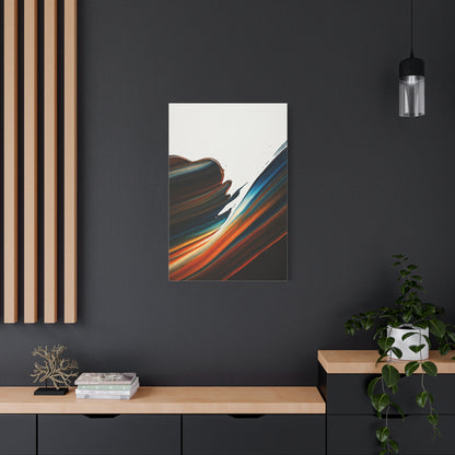 Expressive Dark Flow Abstract Wall Art & Canvas Prints