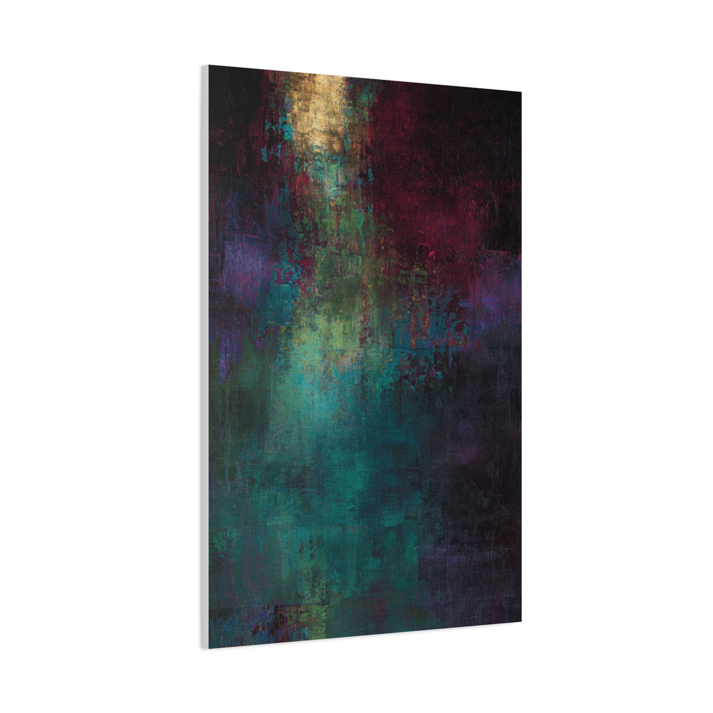 Jewel Tone Abstract Texture Wall Art & Canvas Print