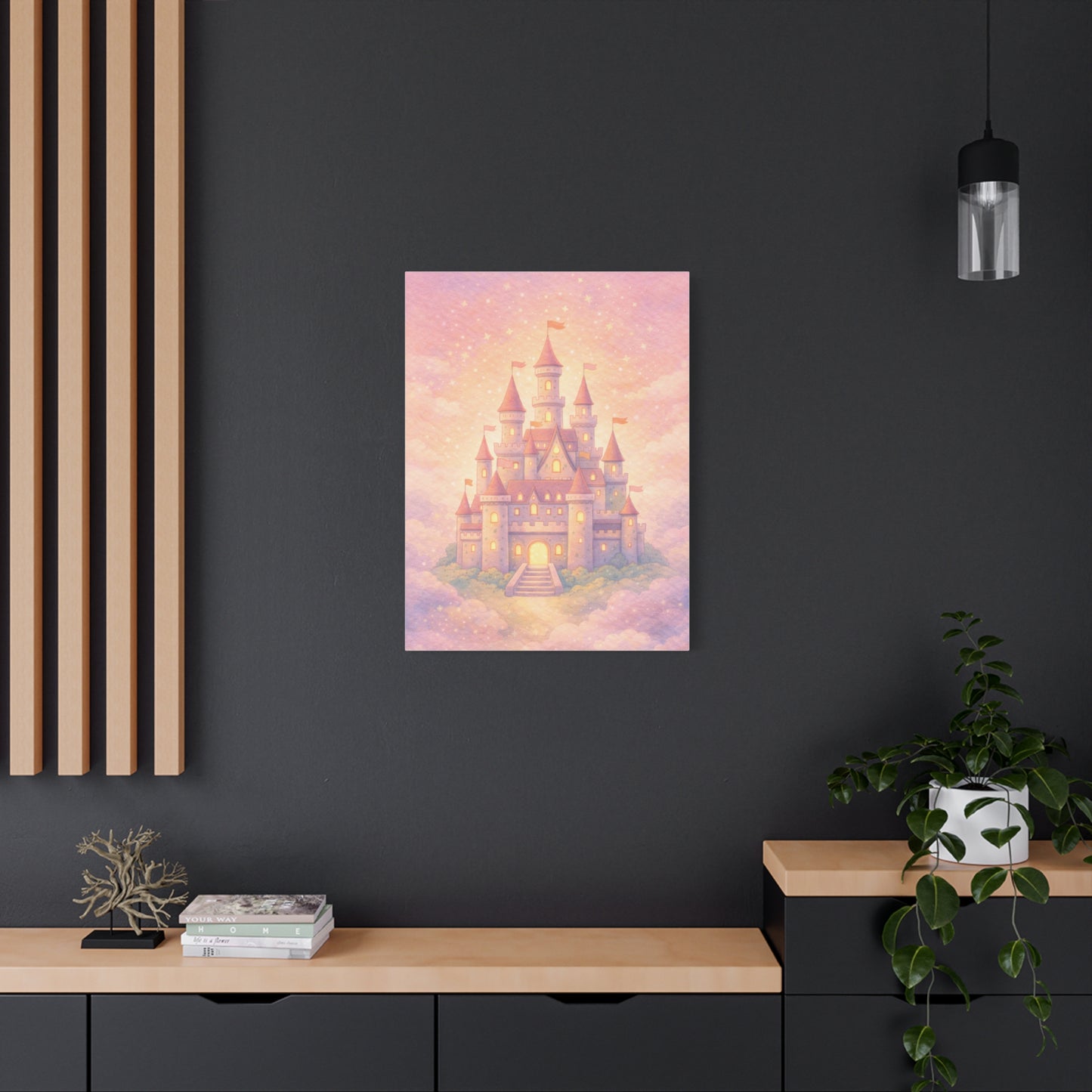 Fairytale Castle Dreamscape Wall Art & Canvas Print