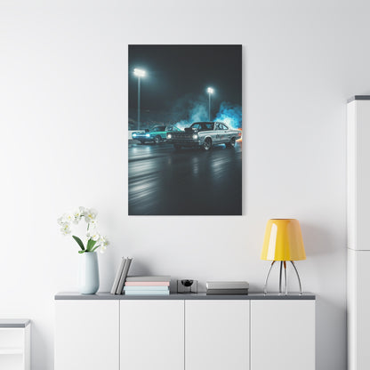 1967 Plymouth GTX vs 1967 Dodge Coronet R/T Super Stock Showdown Wall Art & Canvas Prints