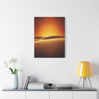 Golden Desert Mandala Horizon Wall Art & Canvas Prints