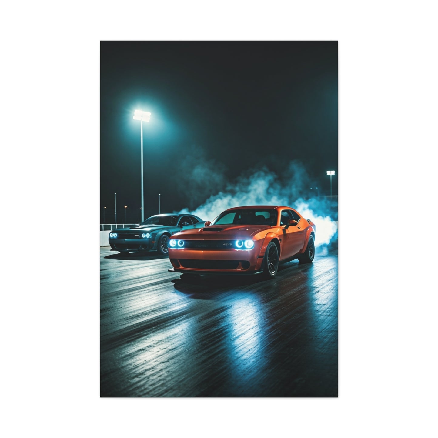 Redeye Burnout Fury – Demon 170 in the Shadows Wall Art & Canvas Prints