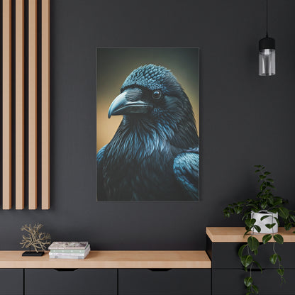 Midnight Raven Portrait Wall Art & Canvas Prints