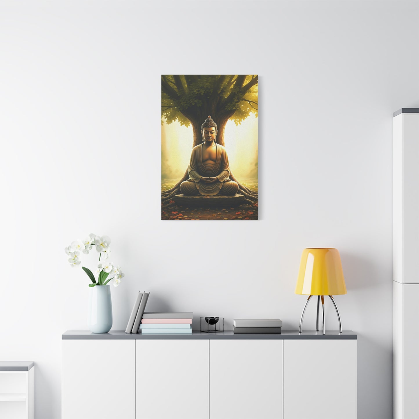 Bodhi Tree Enlightenment Buddha Wall Art & Canvas Prints