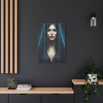Veil of Blue Serenity Wall Art & Canvas Prints