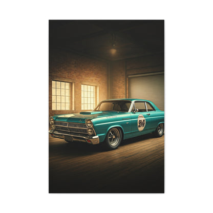 Ford Fairlane Classic Street Build Wall Art & Canvas Prints