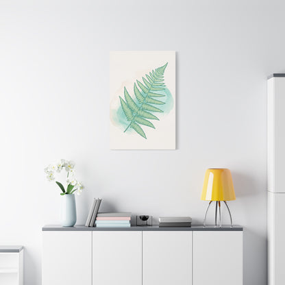 Soft Fern Botanical Study Wall Art & Canvas Prints