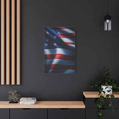 Stars and Stripes Sunset Horizon Wall Art & Canvas Prints