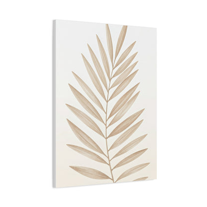 Neutral Palm Silhouette Wall Art & Canvas Prints