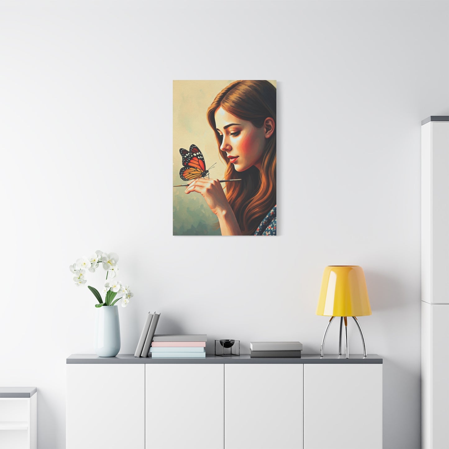 Butterfly Inspiration Portrait Wall Art & Canvas Prints