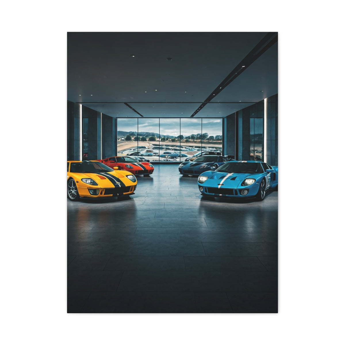 Ford GT Heritage Showcase Wall Art & Canvas Prints