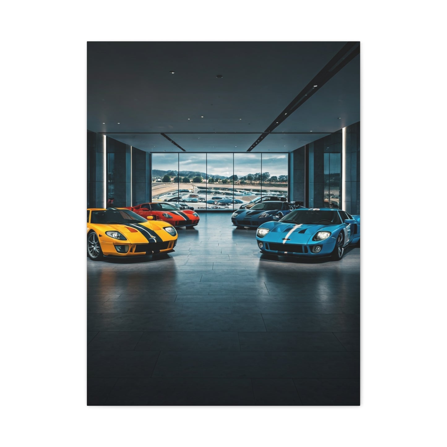 Ford GT Heritage Showcase Wall Art & Canvas Prints