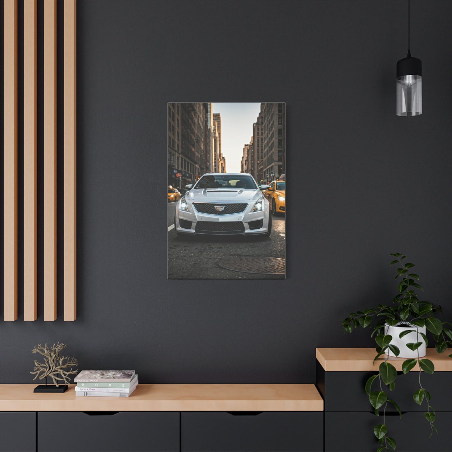 Cadillac CTS-V City Dominance Wall Art & Canvas Prints
