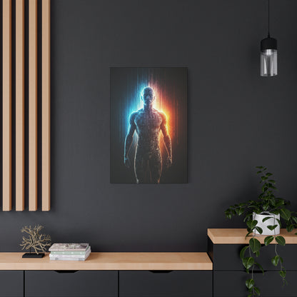 Digital Human Evolution Wall Art & Canvas Prints
