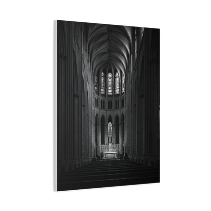Gothic Cathedral Nave Light Wall Art & Canvas Prints