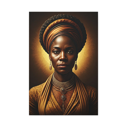 Golden Heritage Queen Portrait Wall Art & Canvas Prints
