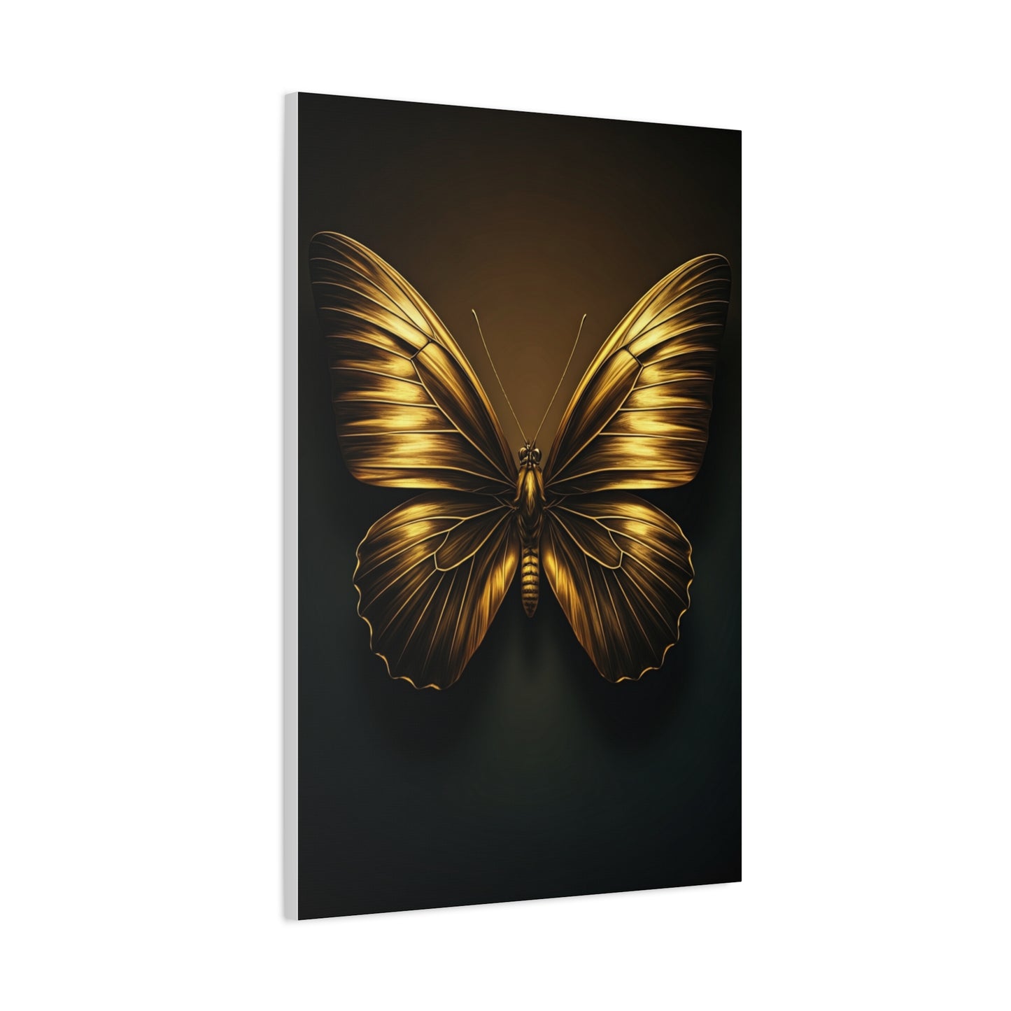 Golden Monarch Style Butterfly Elegance Wall Art & Canvas Prints