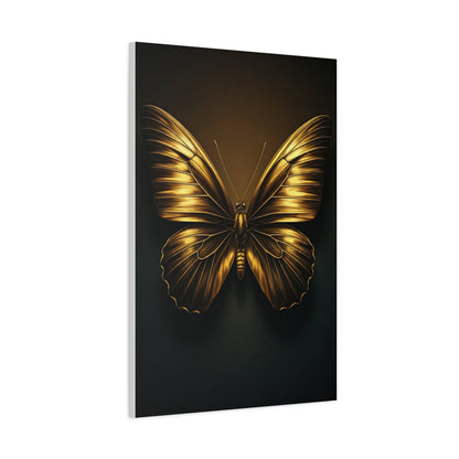 Golden Monarch Style Butterfly Elegance Wall Art & Canvas Prints