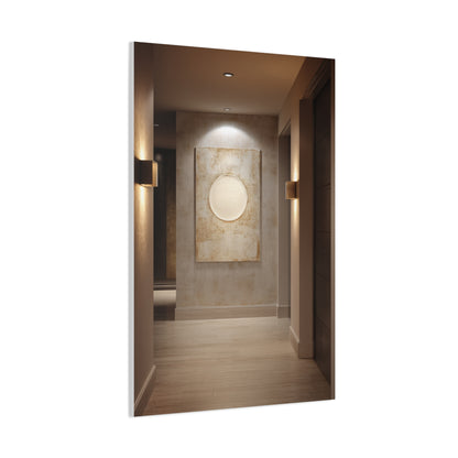 Minimalist Textured Luxury Hotel Hallway Wall Art & Canvas Print