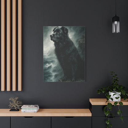 Newfoundland Storm Coast Guardian Wall Art & Canvas Print