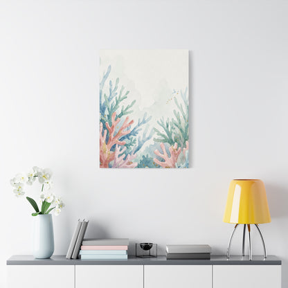 Pastel Coral Reef Study Wall Art & Canvas Prints
