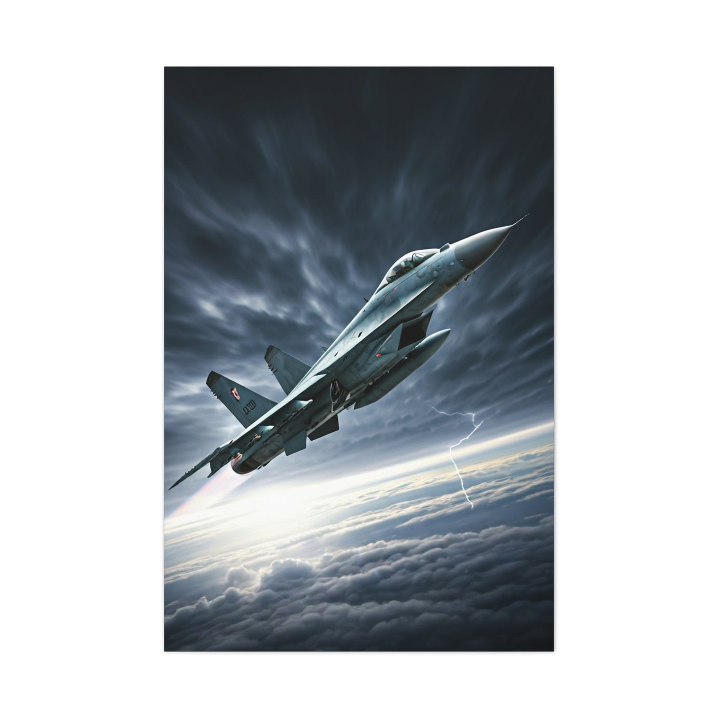 Supersonic Jet Breakthrough Wall Art & Canvas Prints