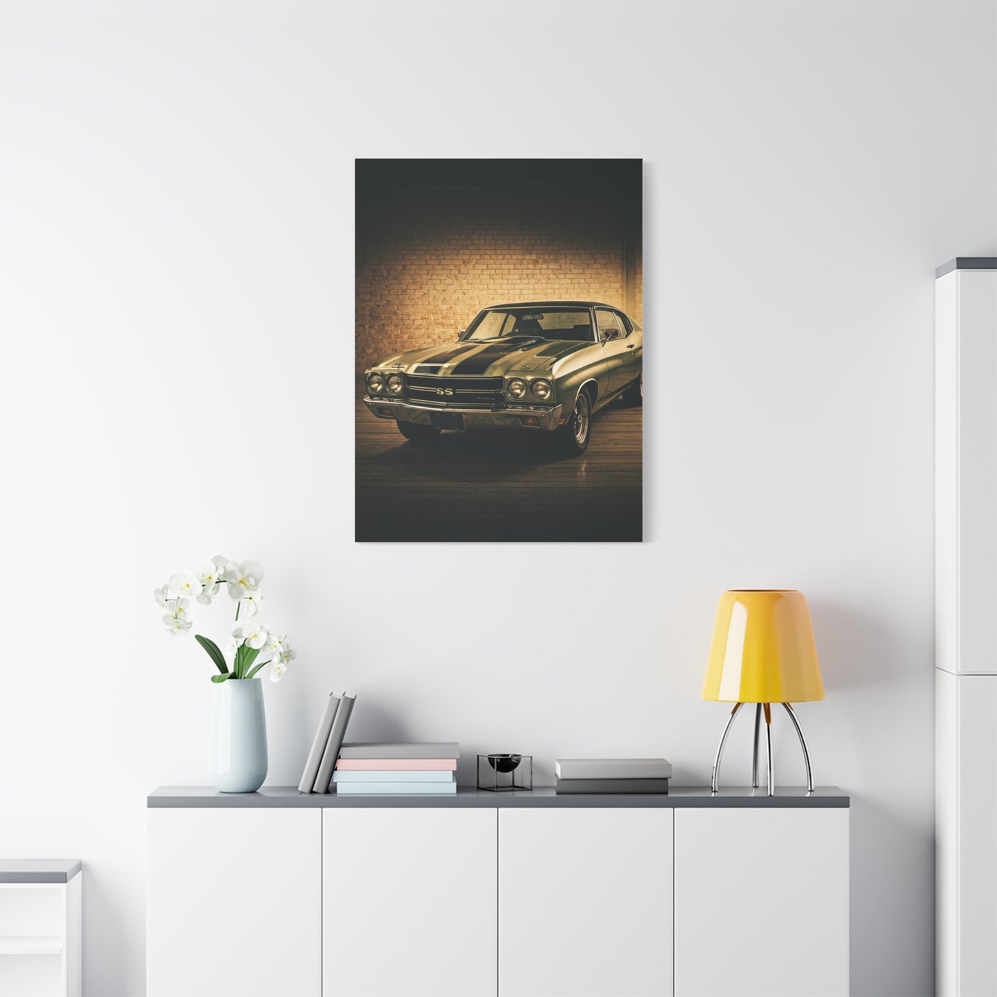 Chevrolet Chevelle SS Classic Americana Wall Art & Canvas Prints