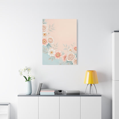 Soft Floral Harmony Wall Art & Canvas Prints