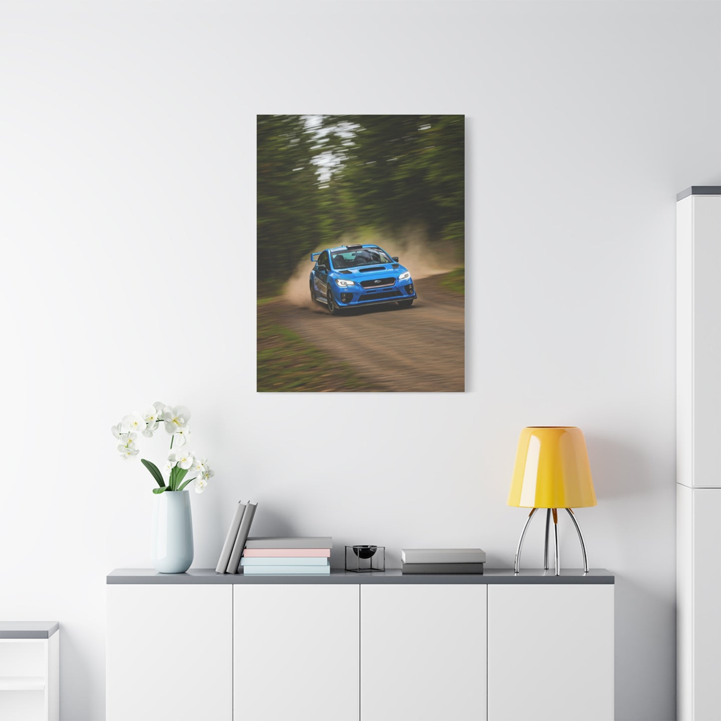 Subaru WRX STI Forest Rally Road Wall Art & Canvas Prints